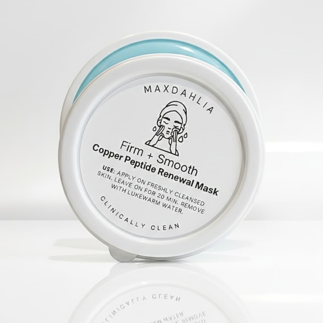 Firm + Smooth Copper Peptide Mask – MAXDAHLIA Clinically Clean