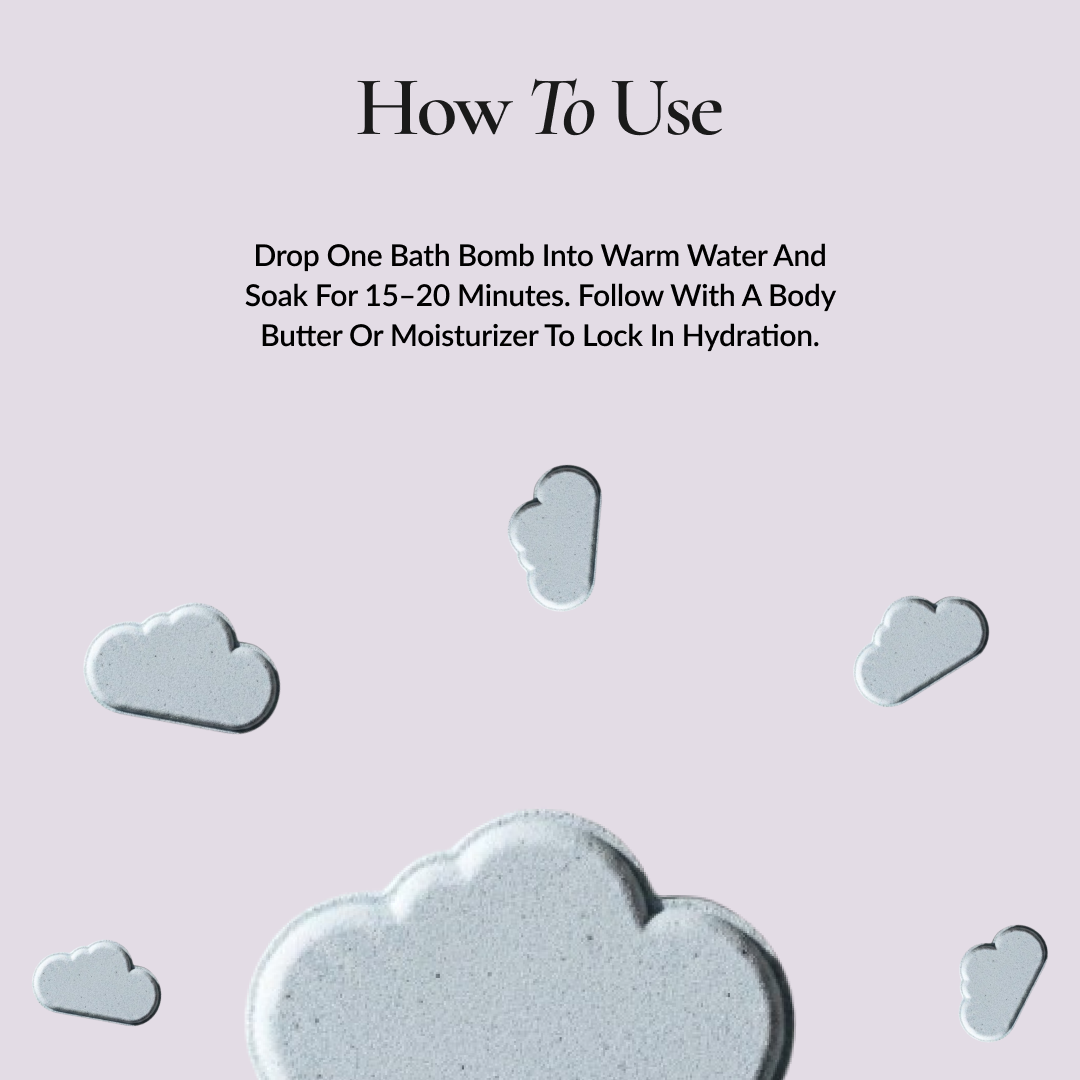 Coco Calm Cloud Bath Bombs
