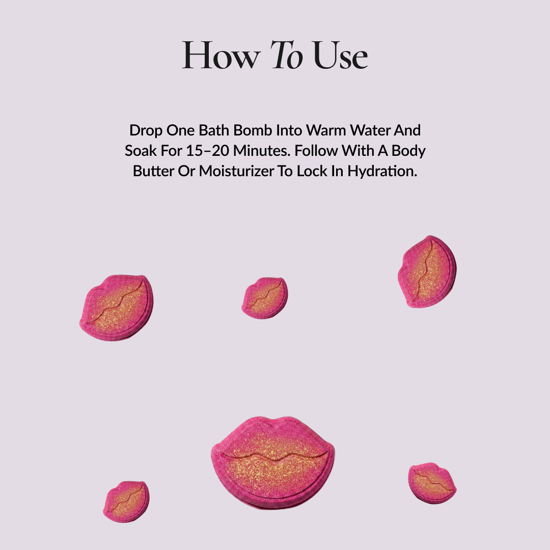 Luscious Lip Bath Bomb