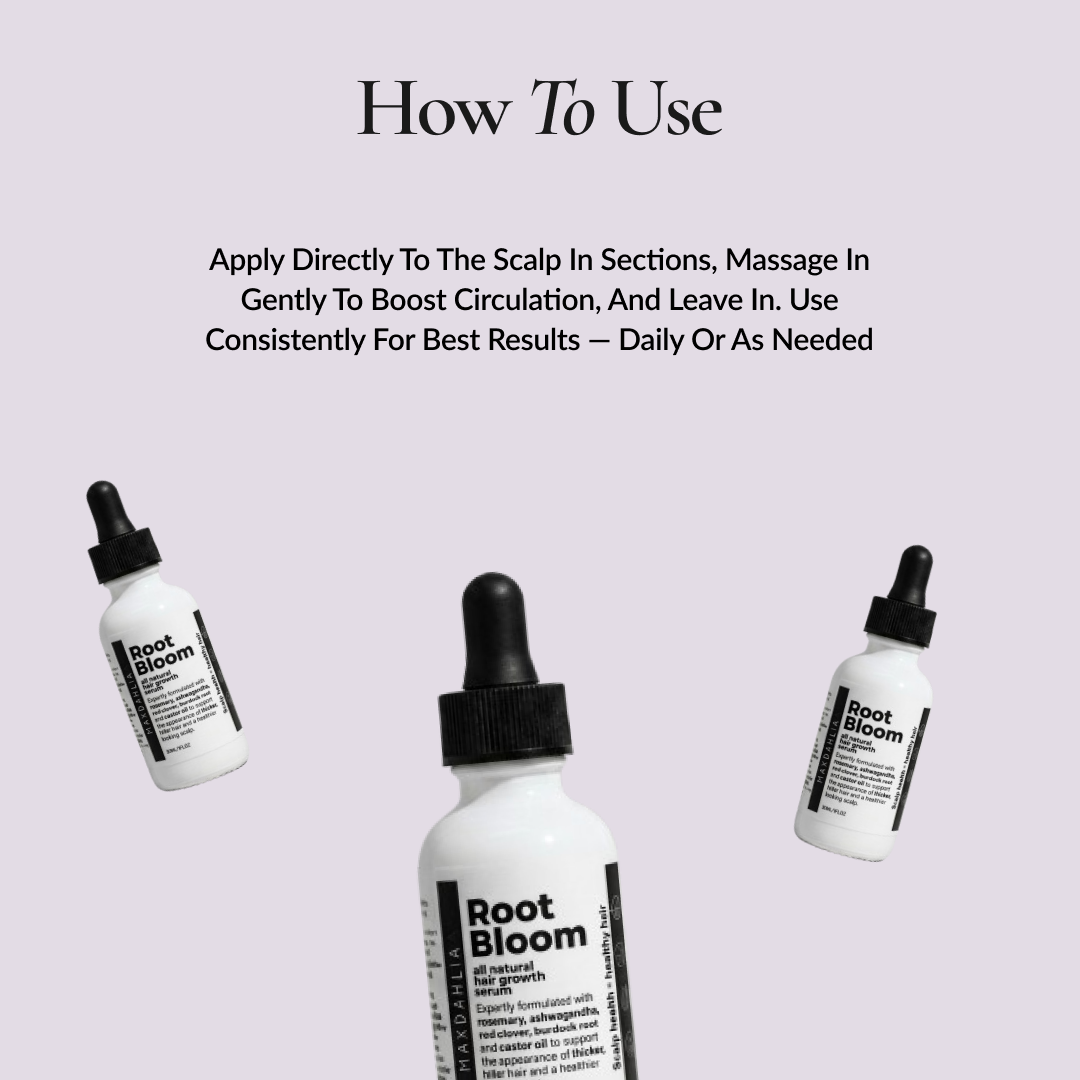 Root Bloom All Natural Hair Growth Serum