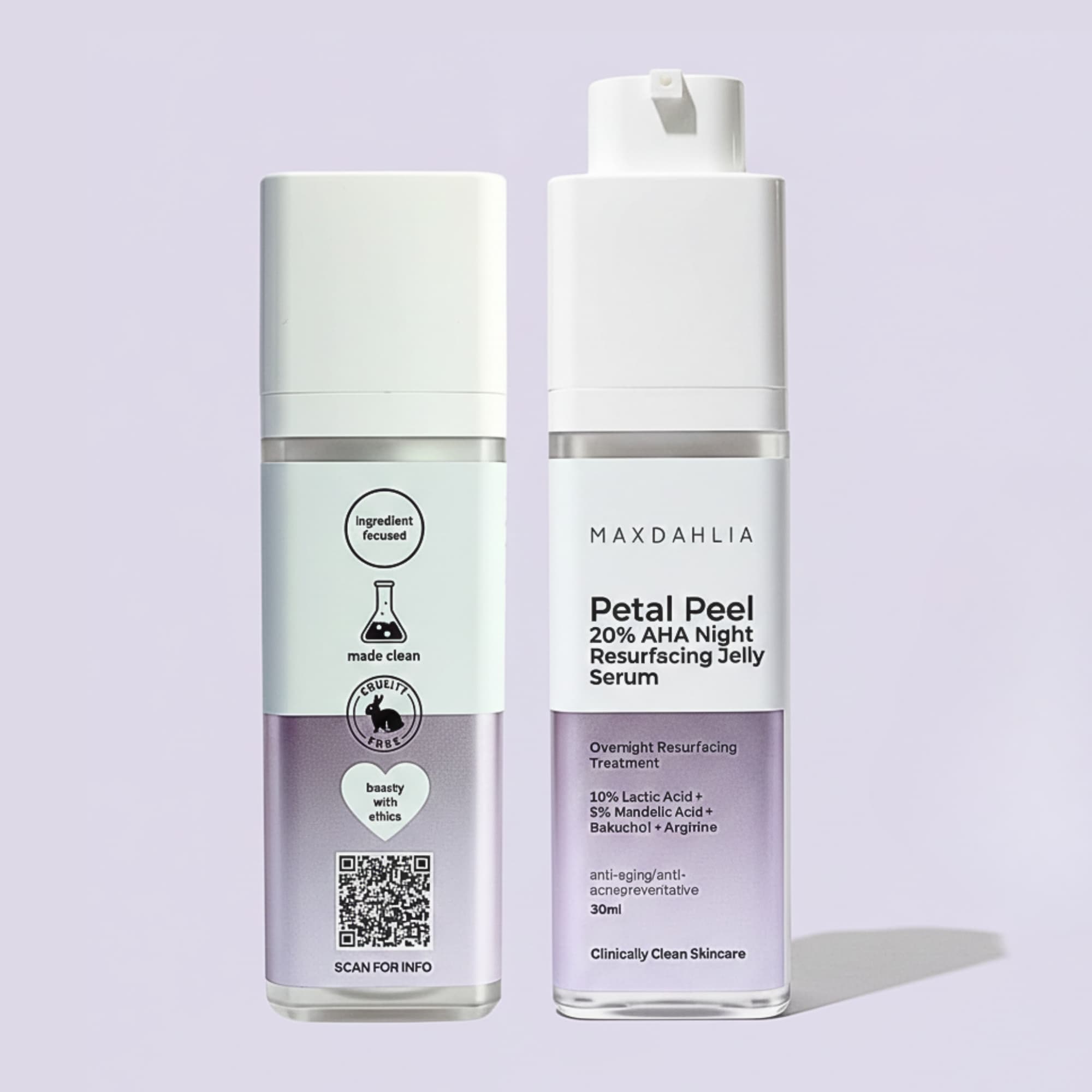 Petal Peel 20% AHA Night Resurfacing Jelly Serum – MAXDAHLIA