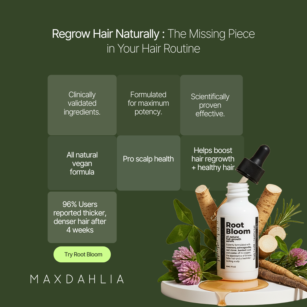 Root Bloom All Natural Hair Growth Serum