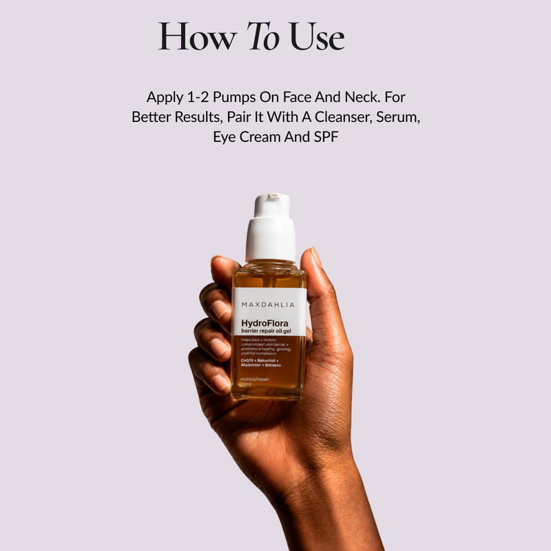 HydroFlora Barrier Repair Oil Gel