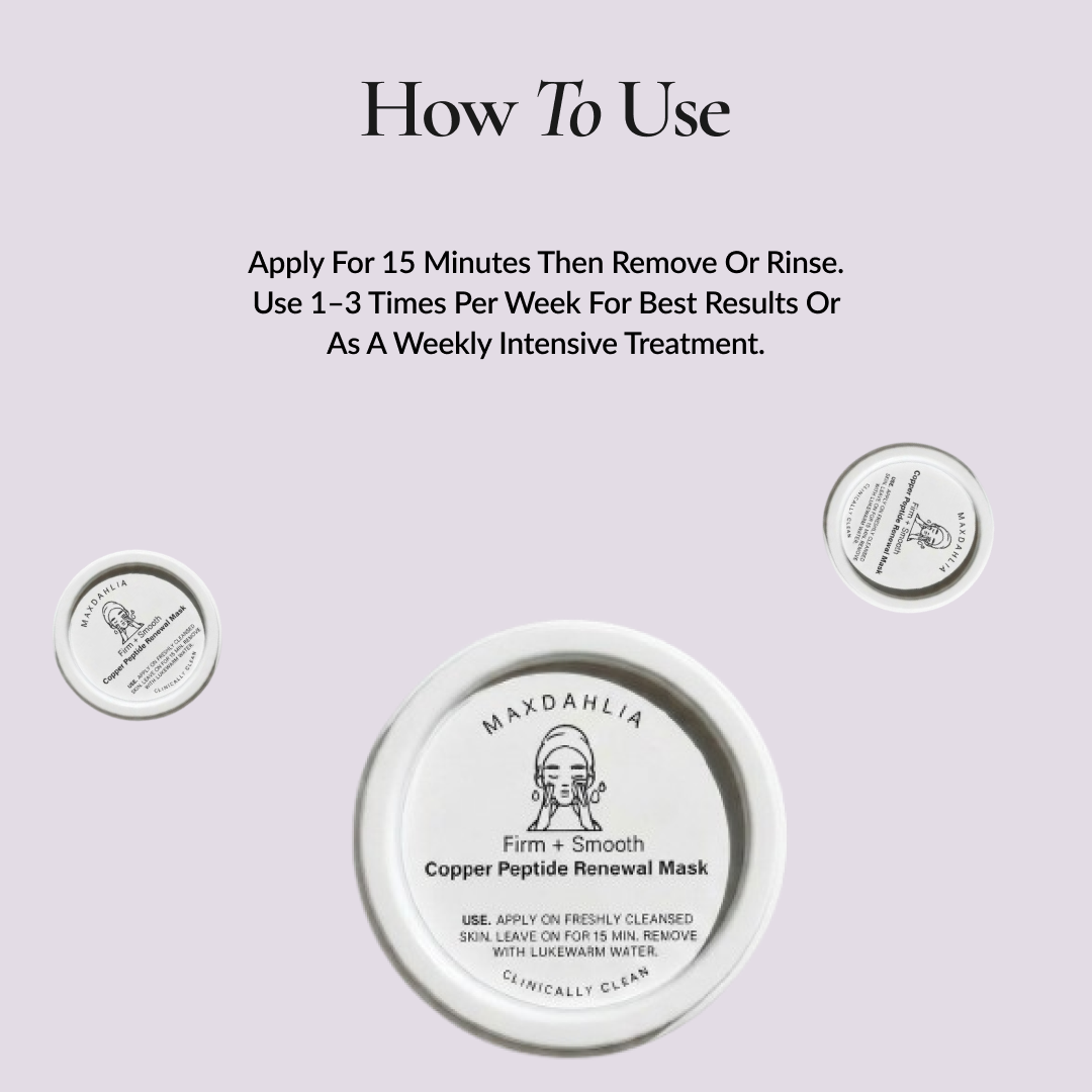 Firm + Smooth Copper Peptide Mask