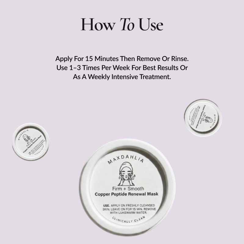 Firm + Smooth Copper Peptide Mask