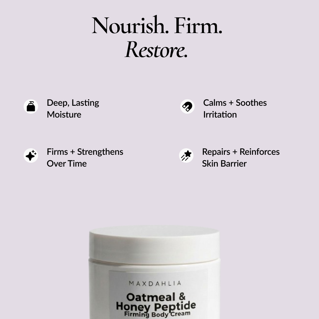 Oatmeal & Honey Peptide Firming Body Cream