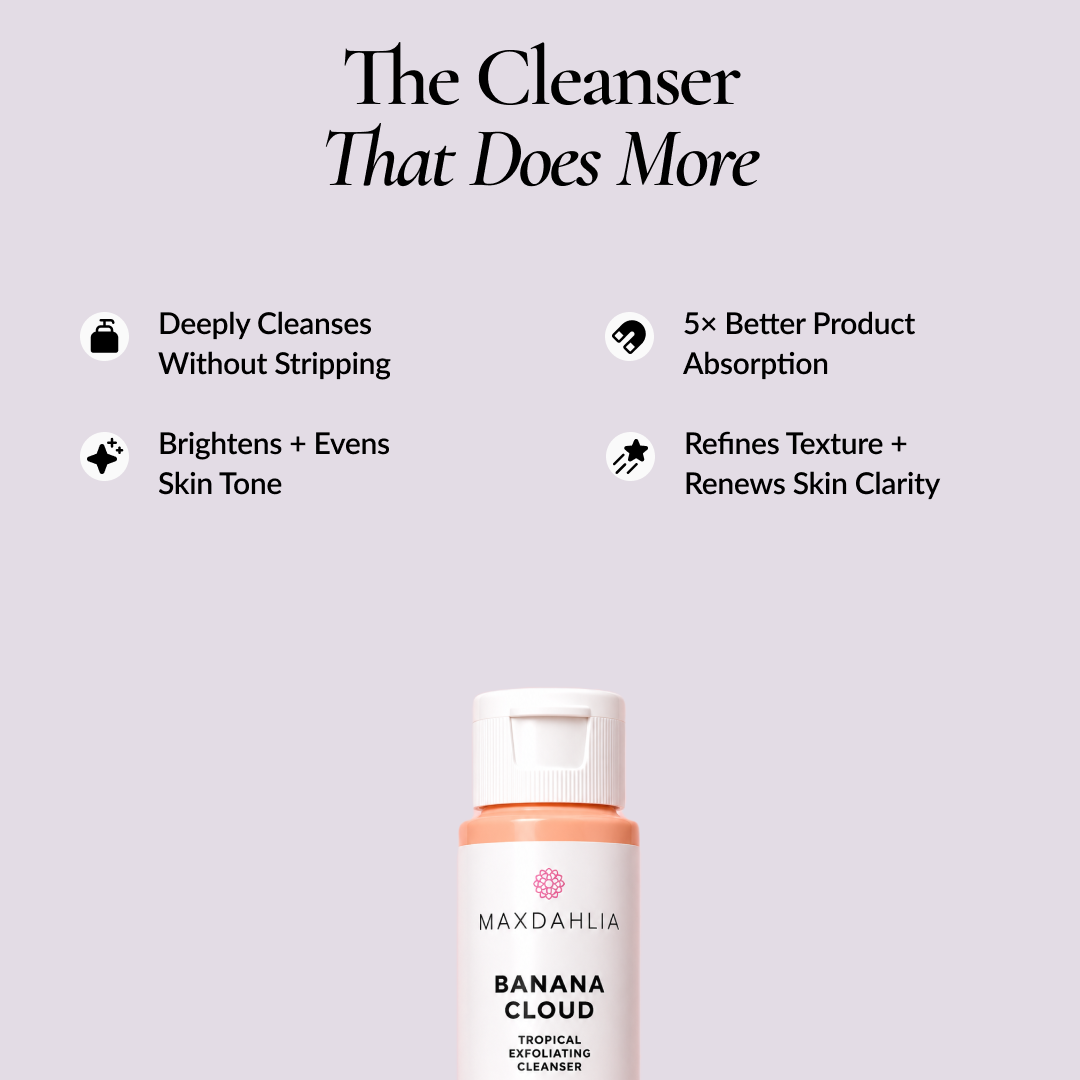 Banana Cloud Tropical Exfoliating Cleanser