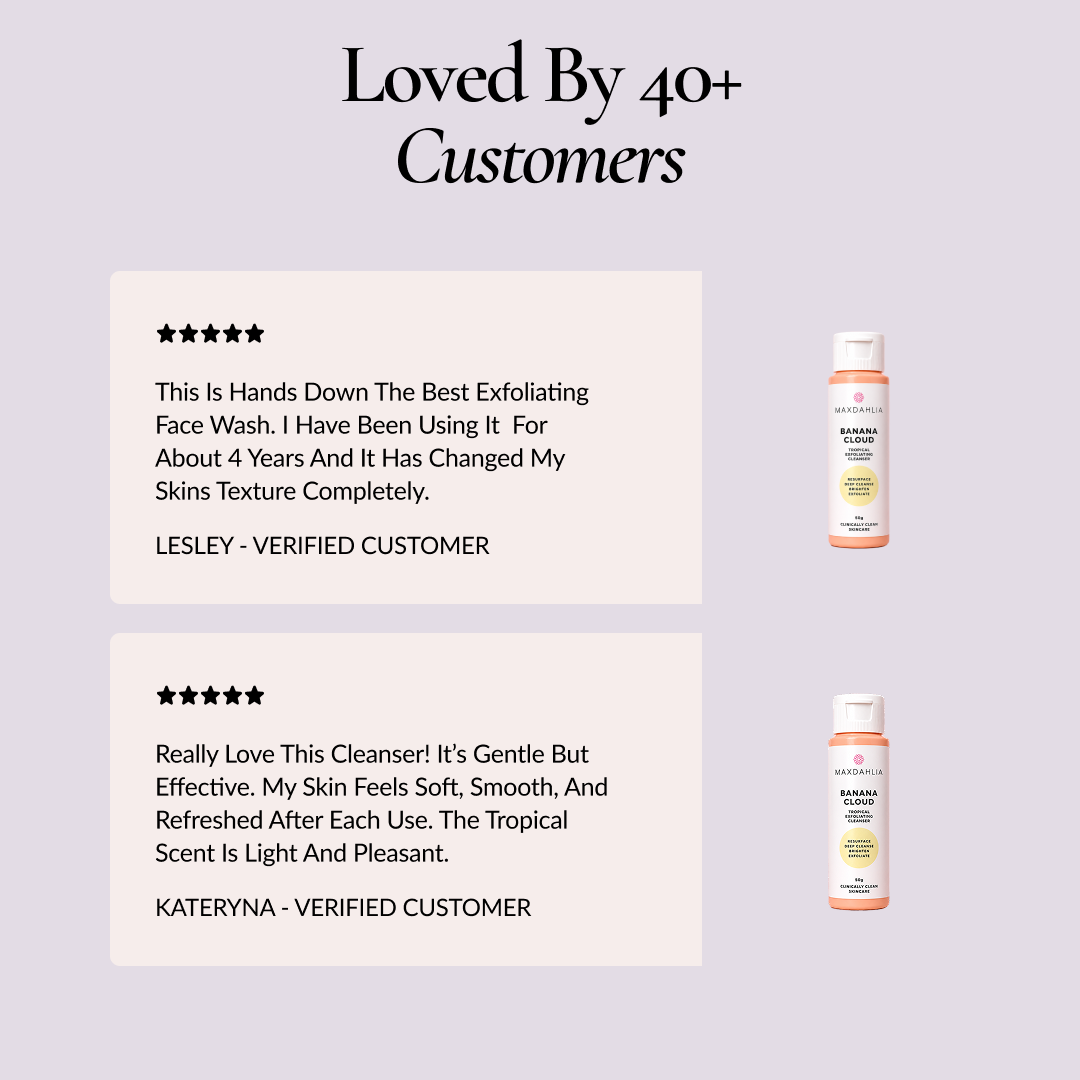 Banana Cloud Tropical Exfoliating Cleanser