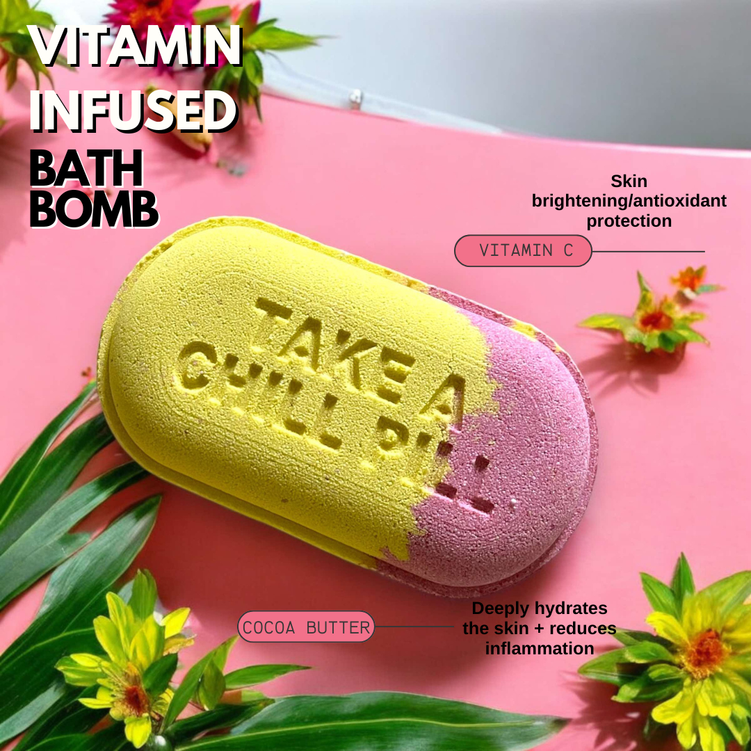 Vitamin C Infused Bath Bombs