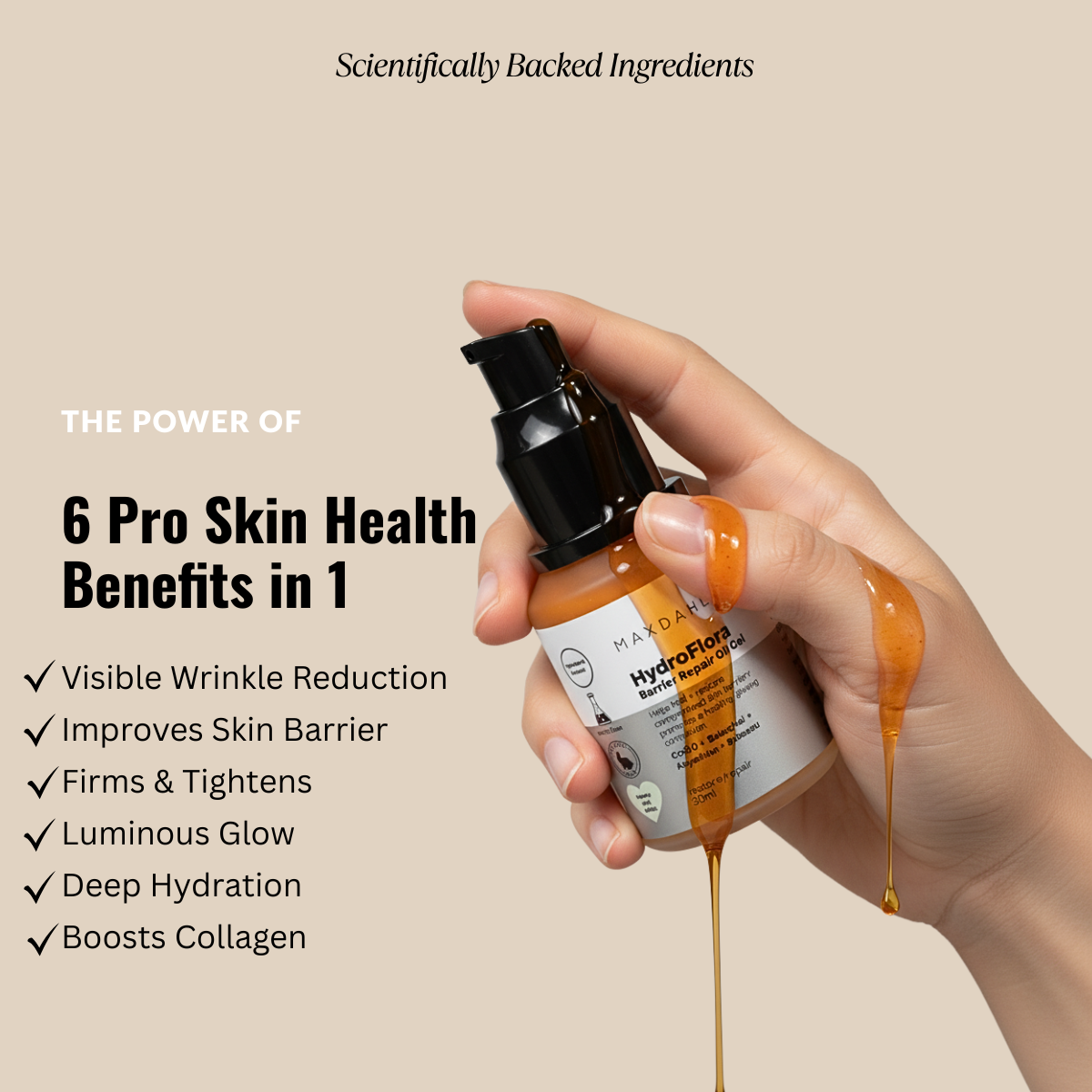 HydroFlora Barrier Repair Oil Gel