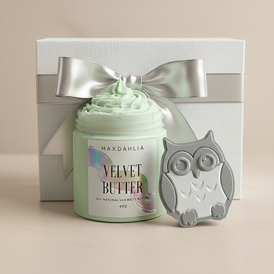 Silent Night Owl Bath Set