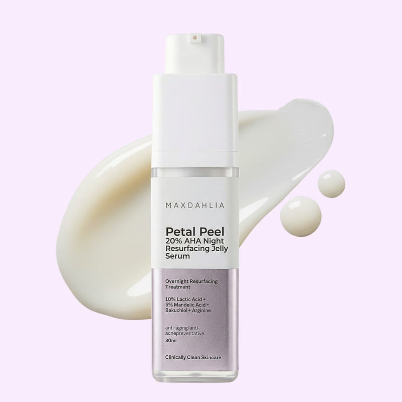 Petal Peel 20% AHA Night Resurfacing Jelly Serum