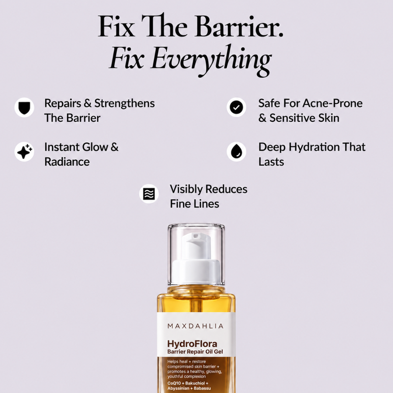 HydroFlora Barrier Repair Oil Gel