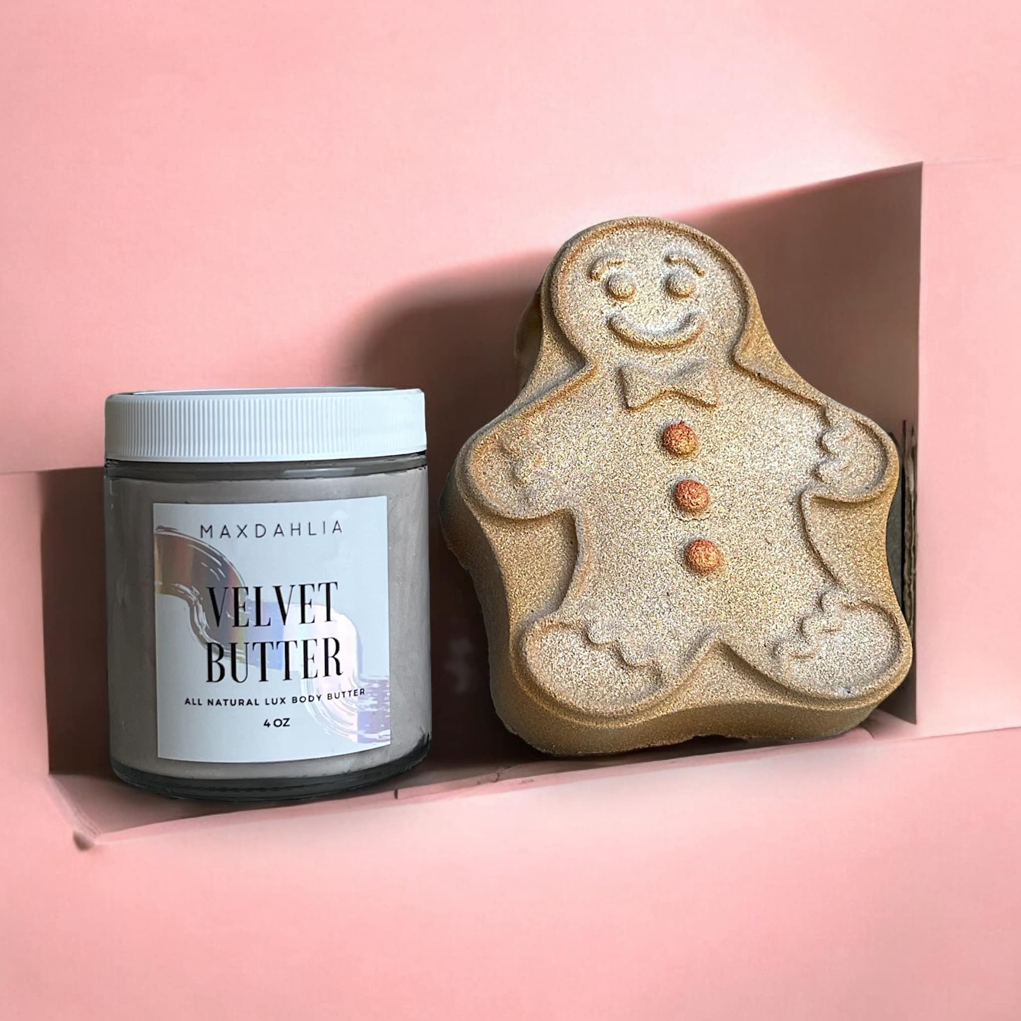 Gingerbread Glow Bath Set