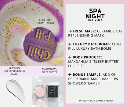 Monthly Beauty Box: SPA NIGHT DELIVERY